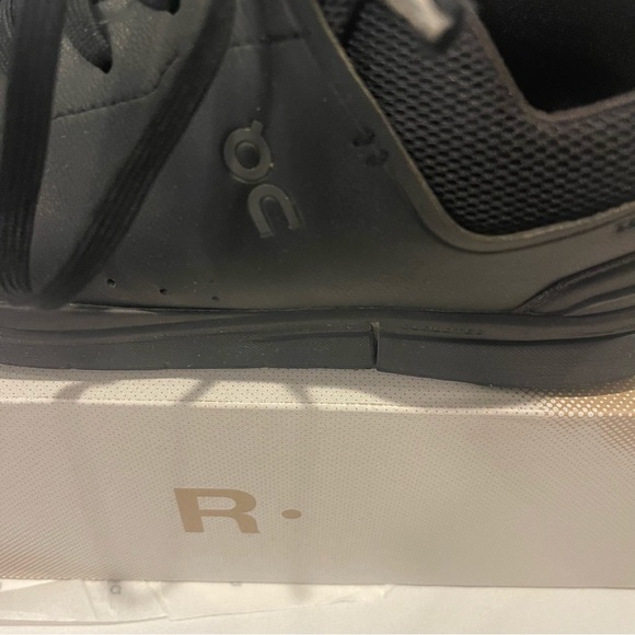 On Running Roger Advantage Size 12 Men’s All Black - Picture 3 of 11